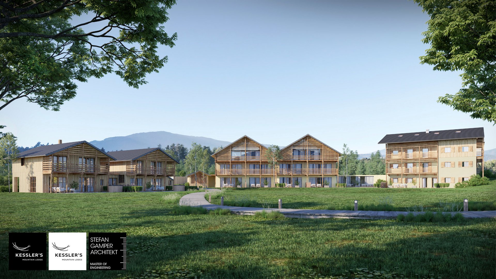 New chic chalets and apartments